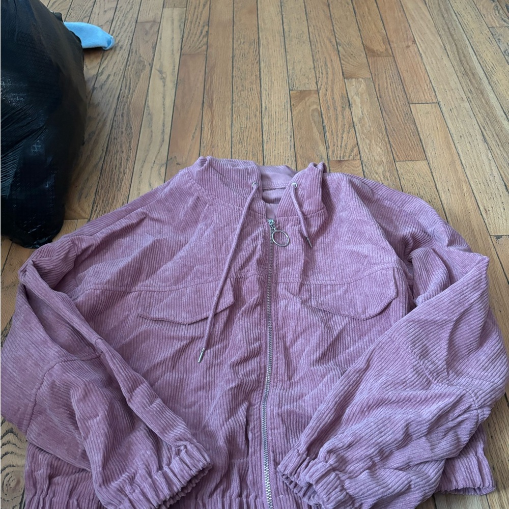Pink Corduroy Jacket